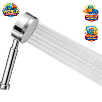 Duschkopf Hochdruck Edelstahl 304 Wassersparend Handbrause FüR Badezimmer