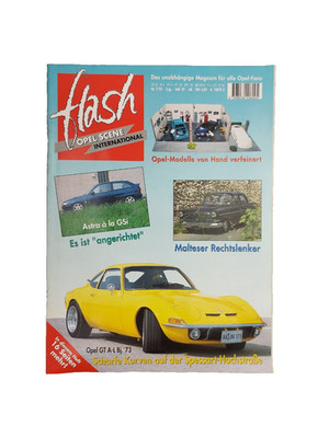 Flash Opel Scene 7 von 1995 - Astra GSi Malteser Rechtslenker Opel GT A-L 1973