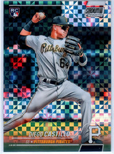 2022 Topps Stadium Club Chrome - Updates Diego Castillo #325 X-Fractor (RC)