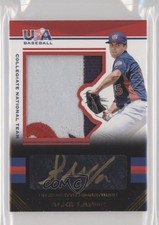 2017 Panini USA Baseball Stars & Stripes 2/10 Alex Lange #14 Auto 0i76