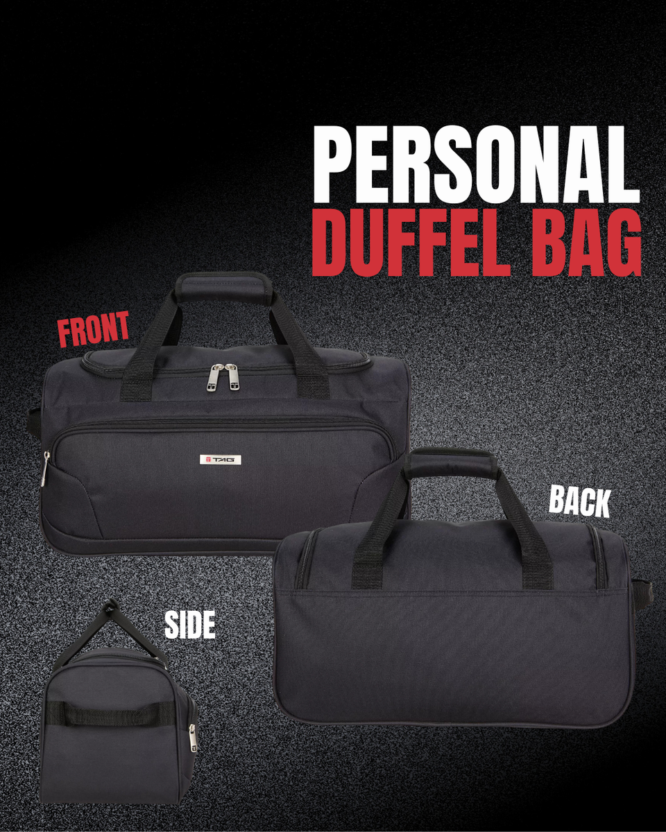 TAG Cityscape 4-Piece Set of Hardside Luggage / Suitcase, Duffel