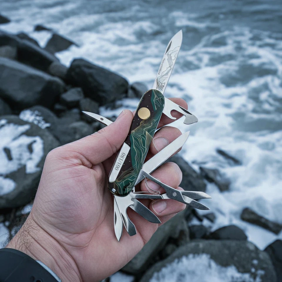 Navaja suiza Victorinox Mountain Moonrise Mountaineer EDICIÓN LIMITADA 1/180 Foto 3 de 3