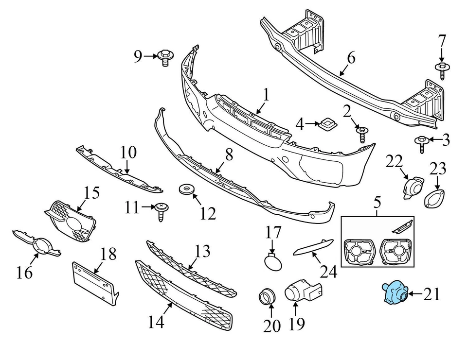 BMW 430I XDRIVE 2017-2020 - Asistencia de estacionamiento/Cámara de visión lateral 9240352 Foto 3 de 4