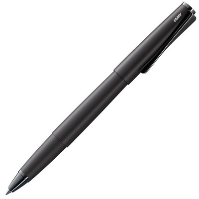 LAMY studio Lx Tintenroller Metall Gehäuse Clip Strichbreite M63 Mine schwarz
