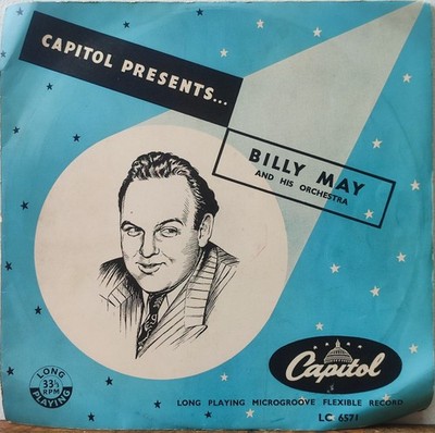 Capitol Presents Billy May And His Orchestra 10'' Vinyl Record