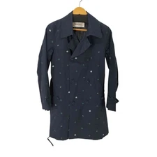 SUPER HAKKA Floral Embroidered Trench Coat Women's Used BAZZ-0