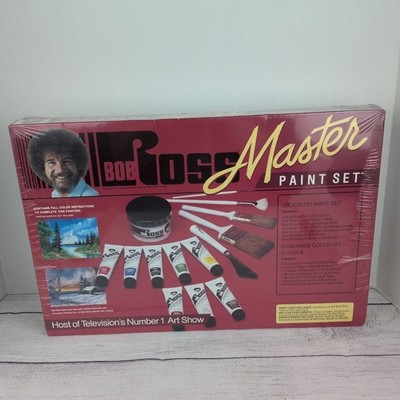 ORIGINAL VINTAGE BOB ROSS MASTER OIL COLOR PAINT SET R6510 NIB BRAND NEW