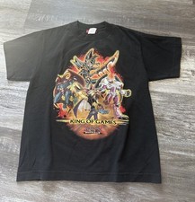 Vintage Yugioh King Of Games Colorful Anime Shirt Sz Boys S 90s Card Game Manga