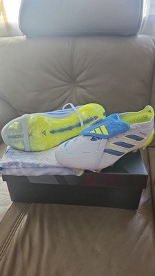 adidas Predator Elite Fold-over Tongue FG Ice Cold Precision - Blau/Blau/Gelb 