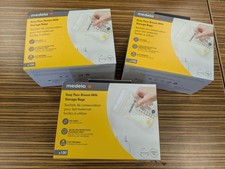 3 PACK SEALED Medela Easy Pour Breastmilk Storage Bags 100 Count 210ml 100