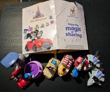 LOT OF 8 DISNEY 50 MCDONALD'S HAPPY MEAL TOYS