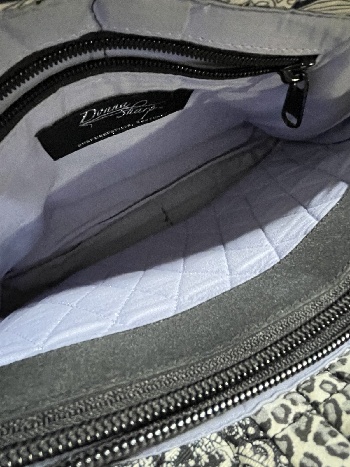 Donna Sharp Patchwork Quilted Crossbody Bag Purse… - image 12