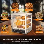 WeChef 20" Commercial Countertop Food 3-Tier Pizza Warmer with LED Adjustable — photo 4