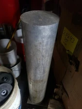 5.25" diameter 6061 Solid Aluminum ROUND Bar 28.5" Long T6511 Alcoa
