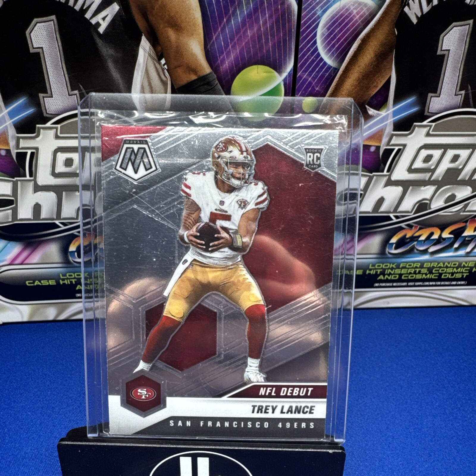 2021 Panini Mosaic - NFL Debut #244 Trey Lance (RC)