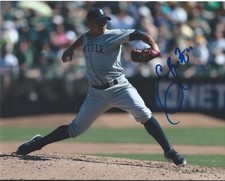 Erasmo Ramirez signed autograph Seattle Mariners Baseball 8x10 photo