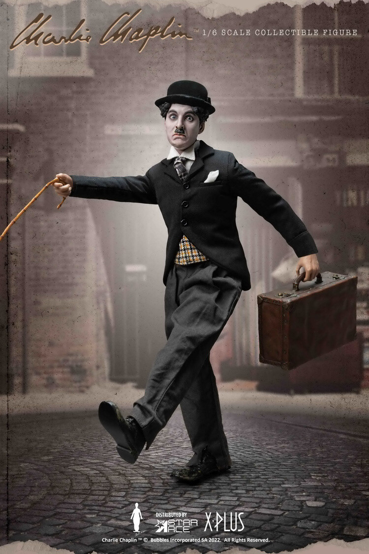 Star Ace Toys 1/6 Charlie Chaplin The Pawnshop Little Tramp Action
