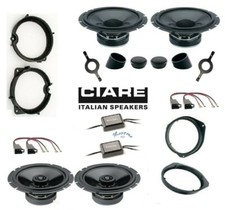 CIARE Kit 6 casse FIAT GRANDE PUNTO TUTTI I MODELLI 199 +ADATTATORI e SUPPORTI 