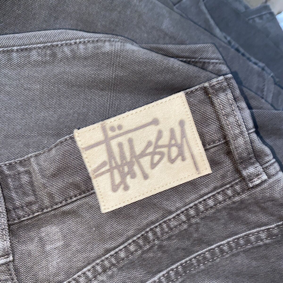 Stussy CLASSIC JEAN WASHED CANVAS Size 28 | eBay Stussy CLASSIC JEAN WASHED CANVAS Size 28 | eBay