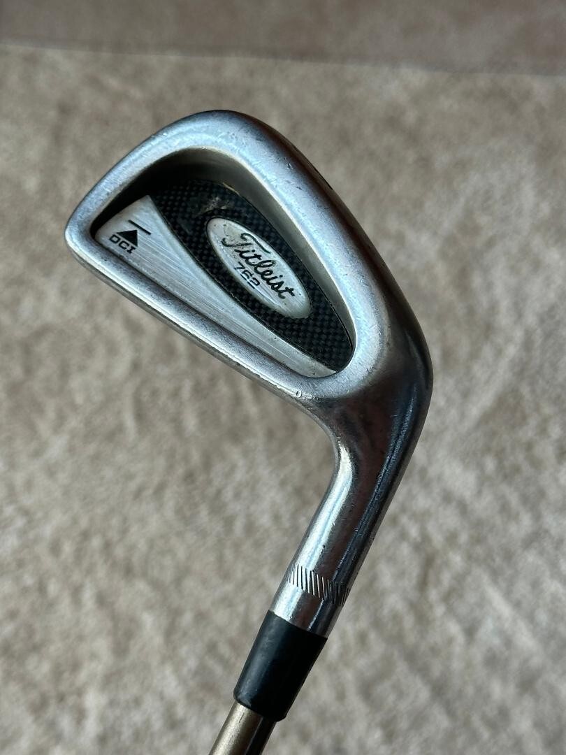TITLEIST DCI 762 #6 IRON WITH A GRAPHITE DESIGN S FLEX SHAFT