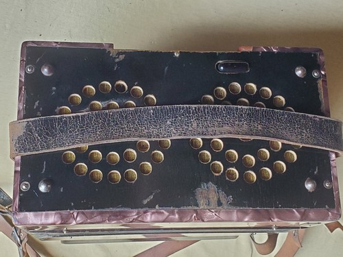 old Hohner Victoria Club Modell button Accordian accordion C/F sold by Barth - Bild 5 von 17