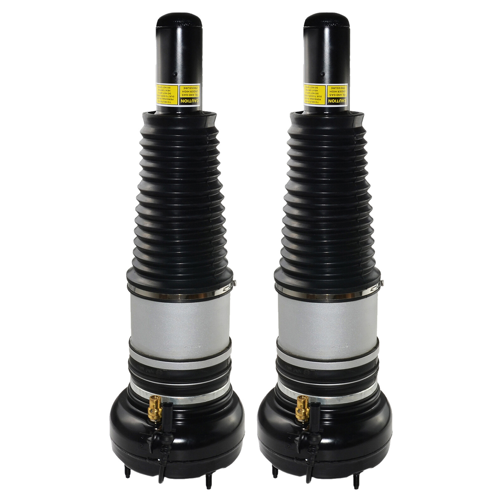 Front Pair Air Ride Suspension Air Struts For Audi A6 RS6 A7 A8 Quattro Bentley