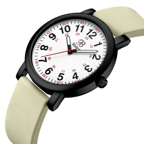 Blekon Nurse Watch for Medical Professionals, Military Time, Silicone Band, 3ATM - Picture 122 of 126