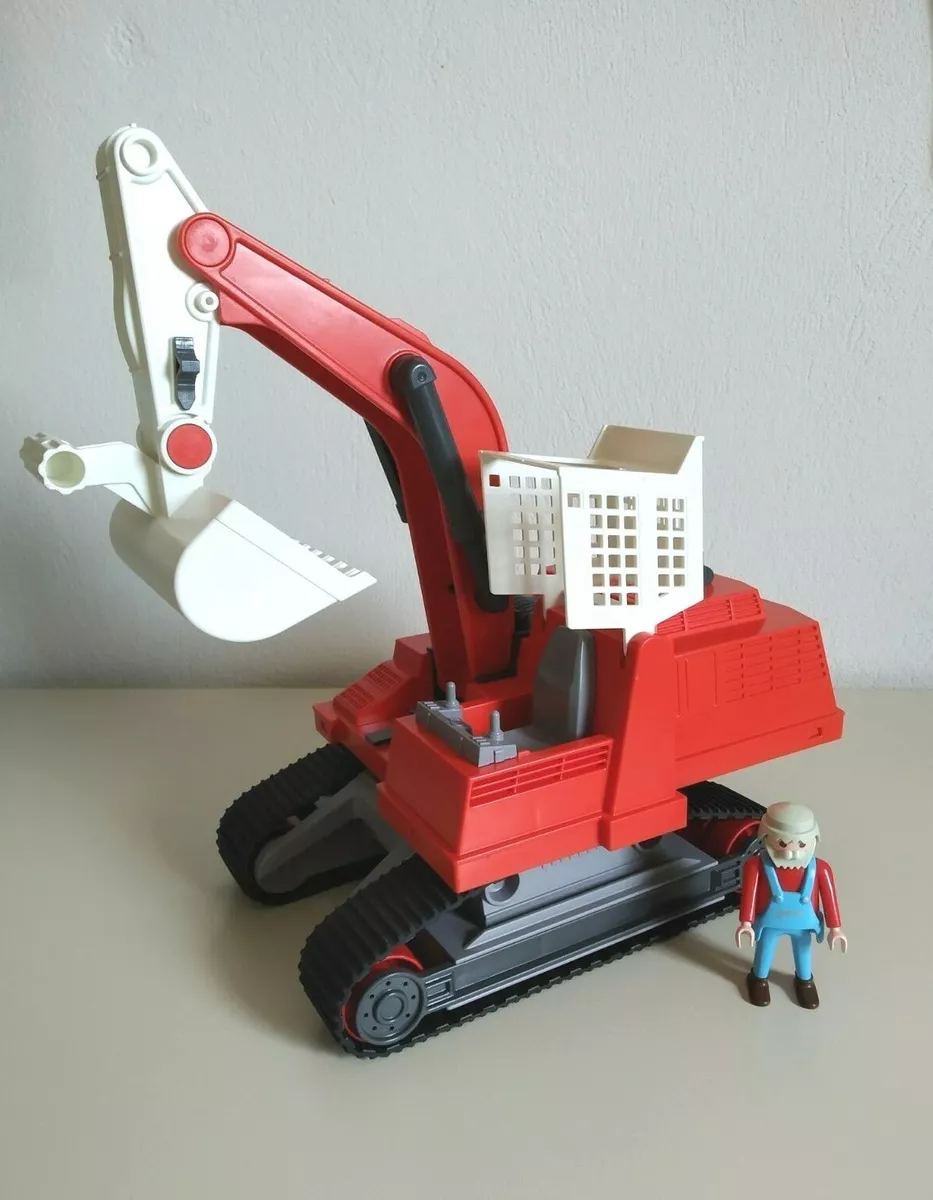 Playmobil excavator sales