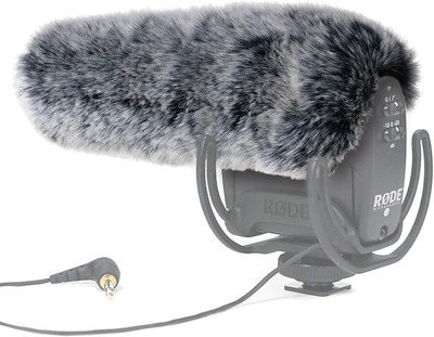 YOUSHARES Microphone DDC-VMPR Windscreen Pop Filter Muff - Outdoor Mikrofon Fell