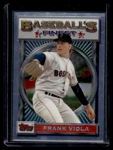 1993 Topps Finest - #33 Frank Viola Red Sox