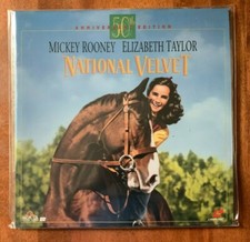 NATIONAL VELVET 50th Anniversary Edition Laserdisc Elizabeth Taylor