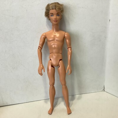 Vintage 1999 Mattel My Scene Boy Hudson Doll Blonde Hair Blue Eyes NO OUTFIT 13''