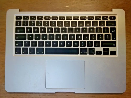 Apple MacBook Air 13.3 A1466 2013 Palmrest Touchpad UK Keyboard 069-9397-23 base