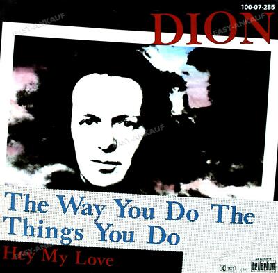 Dion - The Way You Do The Things You Do 7in 1976 (VG/VG) .