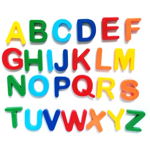 Alphabet Magnets Fridge Stickers Preschool Edu Uppercase Magnetic Letter Toys - Picture 5 of 7