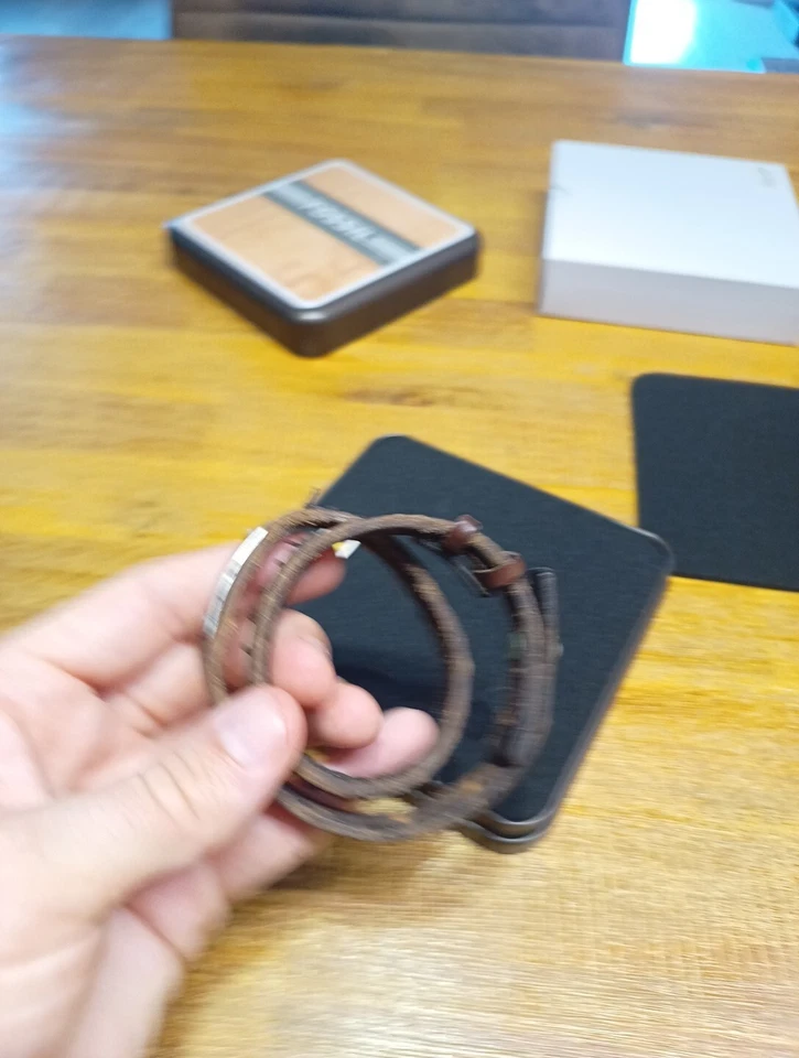 Fossil ARMBAND Band Herren, Leder, OVP - Bild 4 von 4