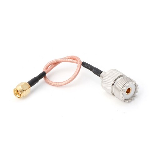 RG316 Zworka kablowa Pigtail UHF SO239 Gniazdo PL259 na wtyczkę SMA Adapter zaciskania - Zdjęcie 5 z 7
