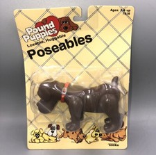Vintage Pound Puppies Poseable Bulldog MIP Tonka 1985