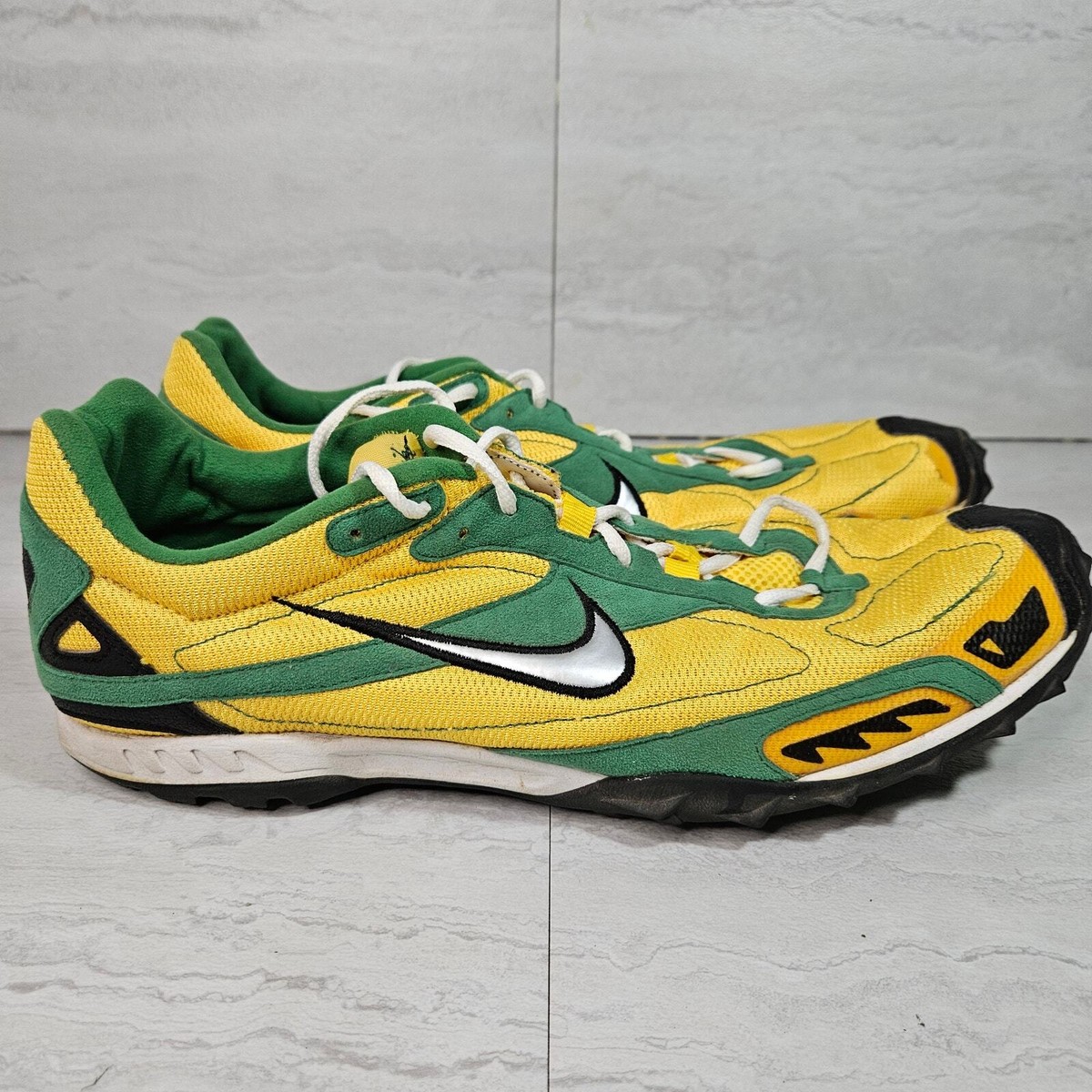Nike Bowerman Track Shoes Green Yellow Size 12 Nike Bowerman Yellow Green Track Shoes Men 12.5 Sneakers  main image 2