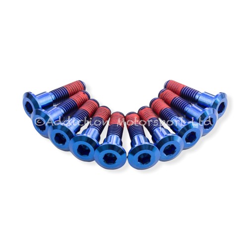 Prolite Titanium Front Brake Disc Bolt Kit For Suzuki GSXR1100 & GSX1100R (86-98) – Natural Finish