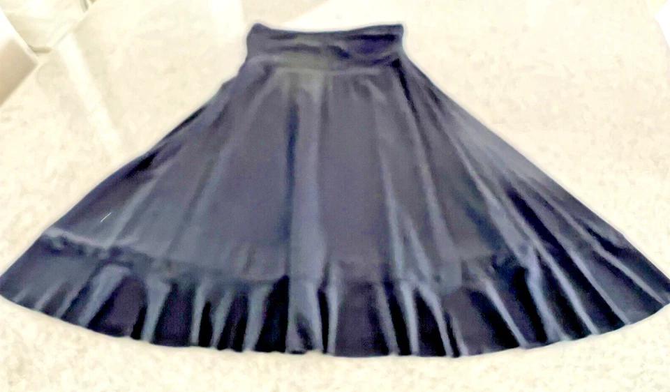 Cynthia Steffe Black Pull On Flouncy Fully Lined Skirt (XS) - Image 4 of 4