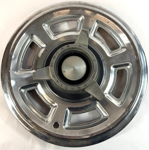 Pontiac GTO Tempest 1965 Full Set of 4 OEM Original Metal 15" Wheel Hubcaps - Picture 2 of 19