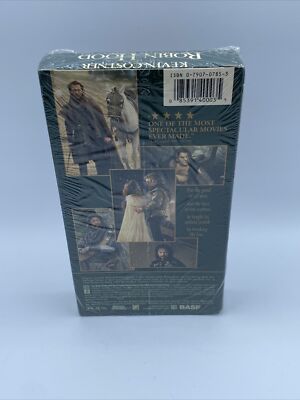 New Un-Opened Robin Hood: Prince of Thieves (VHS, 1991