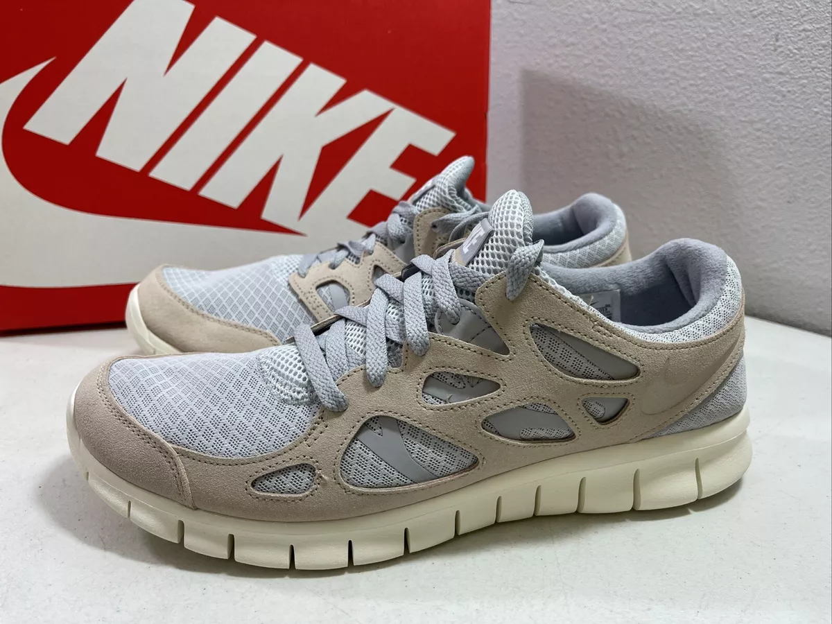 Nike Free Run 2 Running Shoes Pure Platinum Fossil Stone 537732 013 Pick Size