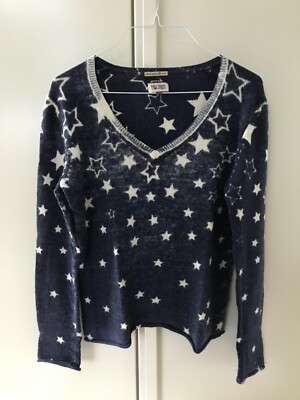 Tommy Hilfiger Denim Pullover ''Stars'', blau, Gr. XS