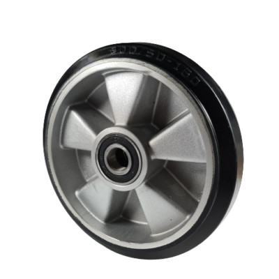 AC25 - D200x50 mm Hubwagen Gummilenkrad - AC310-RA200