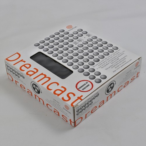 Estuche de repuesto oficial Dreamcast CRISTAL NEGRO caja GMS-002 SEGA - Imagen 7 de 10