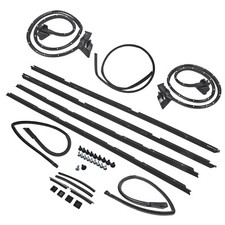 17pcs Door Tailgate Weatherstripping Seal Kit For 1978-1987 Complete El Camino