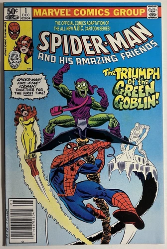Spider-Man and His Amazing Friends #1 Newsstand 1st App of Firestar NM- 1981