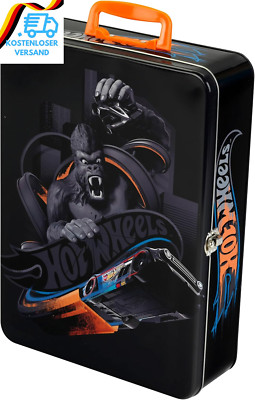 Theo Klein 2881 Hot Wheels Sammelkoffer I Metallkoffer Für Bis Zu 50 Autos I Pra